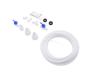 LUCKDANO Refrigerator Water Line Refrigerator Water Line Kit - 1/4in Hose Inlet Connection Set for Side By Side Refrigerators, Ice Makers, and Reverse Osmosis Systems
