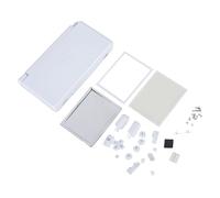 LUCKDANO Replacement Shell Kit for Housing Case with Precise Fit Easy Installation ABS Material Black White Red Blue (White)