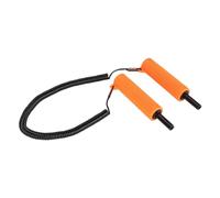 LUCKDANO Retractable Ice Pick Retractable Ice Picks Kit - Comfortable Grip with Incisive Tip Awls and Emergency Whistle for Fishing, Skating, or Winter Hiking (Orange)