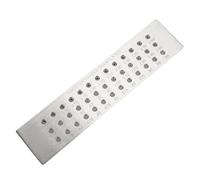 LUCKDANO Round Draw Plate Tungsten Carbide Round Draw Plate for Jewelry Making - 39 Holes 0.26-2.8mm Wire Drawplate for Gold and Silver Wire, Portable and Durable