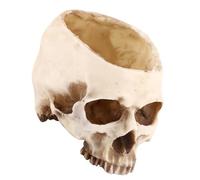 LUCKDANO Skull Decor, Skull Vase Planter 1pc Head Planters, Unique Spooky Face Flower Pot, for Indoor Outdoor Plants Decorations