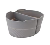 LUCKDANO Small Slow Cooker, Insert Replacement Double (Grey)