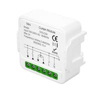 LUCKDANO Smart Curtain Switch Module - Home Intelligent Appliance App Control for Curtains - Timer Function & Voice Control Compatible with TuyaSmart (#1)