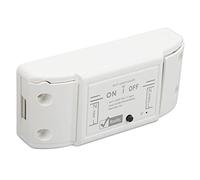 LUCKDANO Smart WiFi Light Switch - Wireless Relay Module with APP Remote Control - Suitable for Light, Ceiling Fan & Household Appliances 90- AC