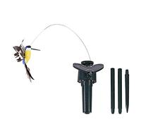 LUCKDANO Solar Powered Dancing Butterflies & Hummingbirds - Realistic Garden Yard Decor with Solar Power, Automatic Flying Motion, Perfect for Potted Plants & Outdoor Spaces (#1)