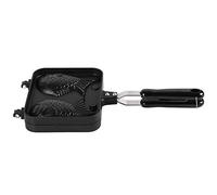 LUCKDANO Taiyaki Fish Waffle Stainless Steel Non-Stick Waffle Maker - Fish Shape Design, Durable, Easy, Ideal for Home Cooking, 2-Sided Cookware