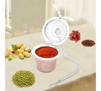 LUCKDANO Tea Infuser, Loose Leaf Tea Steeper Strainer Stainless Steel S, M, L Cook Soup (Small 60-80mm / 2.4-3.1in)