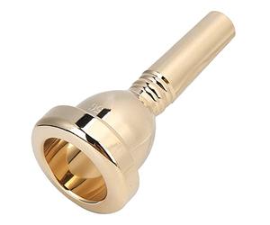 LUCKDANO The Large-diameter Trombone Mouth Accessory Is a 5G Metal Replacement Design for The 12.7mm Tenor Trombone, Offering Perfect Tone Enhancement, Lightweight Portability, and Wear (Gold)
