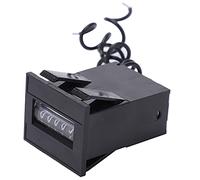 LUCKDANO The LY-06 Six-digit Digital Electronic Industrial Total Counter with No Reset Function Is an Electromagnetic Pulse Counter Suitable for Industries Such As, (12V)