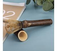 LUCKDANO The Natural Chasen Matcha Whisk, a Long-Handled Powder Brush Tool and Manual Stirring Stick, is an Essential Tool for Making Authentic Matcha in Japanese Tea Ceremonies. (#2)