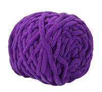 LUCKDANO Thick Yarn Polyester Premium Polyester Woven Blanket Yarn for Knitting and Crocheting - Versatile for Scarves, Hats, Shoes & More - Convenient Care, 12 Color Options (#4)