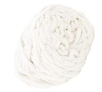 LUCKDANO Thick Yarn Polyester Premium Polyester Woven Blanket Yarn for Knitting and Crocheting - Versatile for Scarves, Hats, Shoes & More - Convenient Care, 12 Color Options (#1)