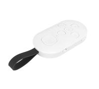 LUCKDANO Tiktok Scrolling Ring Remote Control for Smartphones and Tablets - Rechargeable Selfie Clicker and Page Turner, Compact Design for Easy Carrying and Versatile Use (White)