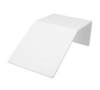 LUCKDANO Turtle Basking Platform, 25 * 14 * 8 Turtle Can Accessories Ramp with Premium Acrylic Material Anti Slip Slope for Reptile Frog (S)