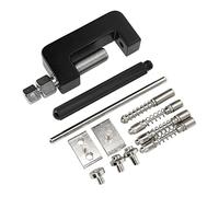 LUCKDANO Universal Motorcycle Chain Cutter Breaker Riveting Tool Set with Storage Box - Durable Alloy Steel - Fits ATV Dirt Bike Chains