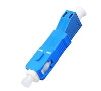 LUCKDANO Visual Fault Locator Fiber Adapter SC Male to LC Female Optical Fiber Connector | Low Loss, High Precision, Durable Performance for Communications | Ideal for LAN Wiring and (SC male to LC