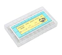 LUCKDANO Watch Spring Bar, Watch Repair Spring Bar Strap Professional Stainless Steel Strap Link Pin Accessory 300PCS Band for Watchmaker