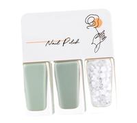 LUCKDANO Water Based Nail Polish Set Delicate Color Quick Dry Lasting Nail Polish for Women Halloween Party (T17)