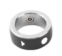 LUCKDANO Wearable BT Ring for TikTok & App Page Turning | Voice-Activated Scrolling Ring with Camera Remote | Design | Compatible with IOS & - Black (Black #17)