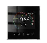 LUCKDANO WiFi Smart Thermostat - Weekly Programmable Touch Control, Mobile APP & Voice Control Compatible with - Ideal for Home Water Heating & Energy Savings (Electric Floor Heating)