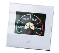 LUCKDANO WiFi Smart Thermostat - Weekly Programmable Touch Control, Mobile APP & Voice Control Compatible with - Ideal for Home Water Heating & Energy Savings (Water Heating)