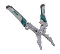 LUCKDANO Wire Stripper Wire 16-in-1 Foldable Cable Stripper - Multi-Functional Cable Cutting and Crimping Tool Suitable for Electrical Connectors Using Durable Crvanadium Steel