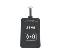 LUCKDANO Wireless Charger Receiver - 10W Micro USB Wireless Charging Patch Module for Mobile Devices - Foldable Plug & 3C Certified Safety