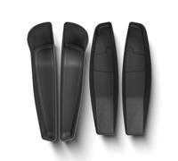 LUCKEASY 4PCS Door Side Pocket Storage Box For Tesla Model Y Juniper 2025 2026 Front& Rear Door Pocket Inner Organizer Trays TPE For Model Y Juniper Accessories Black