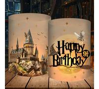 Luckeey 12 Lantern Table Decoration, Magic Wizard Birthday Decoration, Fantasy Theme, Painted Plastic, Indoor Use, Birthday Occasion