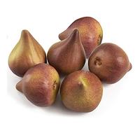 Luckforest 6 Pack Realistic Artificial Fig Fake Fake Figs for Home Kitchen Wardrobe Photography Table Decoration