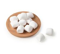 Luckforest Fake Marshmallows, 15 Pcs Artificial Cotton Candy Simulation Realistic Dessert Food for Home Kitchen Bakery Shop Display Photography Props, White