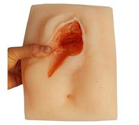LUCKFY Advanced Vulvar Practice Model - Perineal Incision Suture Training Pad - Reusable, Durable, Left Incision