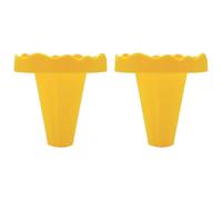 LUCKGONI 2 Piece Ice Cream Cone Holders Leak Proof Not Mess Design For Kids Adults Treats Snacks Accessories