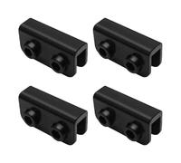 LUCKGONI 4Pcs 2 Way Shelters Gazebo Replacement Connector Canopy Tent Replacement Part Rectangular Bracket Rod Connector Canopy