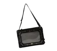 LUCKGONI Transparent Messengers Bag Fashion Itabag Shoulder Crossbody Bag Anime Display Satchel Handbag for Women Girls Gifts