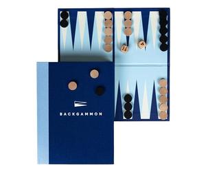 Luckies Book Shaped Board Games | Backgammon Board Game In A Book | Bookshelf Games | Coffee Table Decor & Home Decor Accessories Living Room | Gifts For Dads Birthday & Mens Birthday Gifts