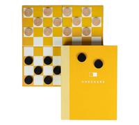 Luckies Book Shaped Board Games | Bookshelf Games | Draughts Board Game In A Book | Coffee Table Decor & Home Decor Accessories Living Room | Gifts For Dads Birthday & Mens Birthday Gifts