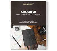 Luckies Iron & Glory A6 Note Book Waterproof Notebook With Pencil PU Leather Journal & Writing Pad Office Stationary Supplies To Do List Notebook Or Travel Journal Journaling Supplies & Sketch Pad