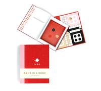 Luckies - Ludo Board Game In A Book | Bookshelf Decor & Library Decor | Board Games For Family & 4 Player Games | Classic For Family Night