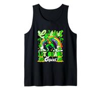 Luckiest 1st Grade Squad St. Patrick's Day Dabbing Irish Man Tank Top