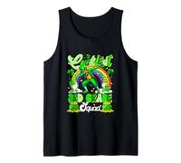 Luckiest 3rd Grade Squad St. Patrick's Day Dabbing Irish Man Tank Top