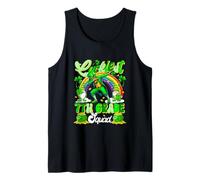 Luckiest 7th Grade Squad St. Patrick's Day Dabbing Irish Man Tank Top