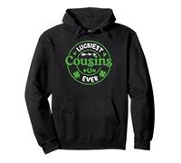 Luckiest Cousins Ever Lucky Family Matching St Patrick's Day Pullover Hoodie
