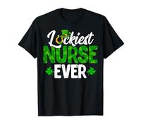 Luckiest OB Nurse Ever St. Patricks Day Obstetrics Nurse T-Shirt