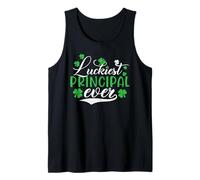 Luckiest Principal Ever St. Patrick’s Day Irish Matching Tank Top