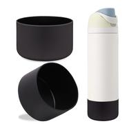 LUCKINEE 2Pcs Protective Silicone Boot Bottom Base for Owala FreeSip Twist and Flip Flask 24OZ, and Compatible with Stanly Cup Tumbler 20-40oz and More Bottles with Bottom Diameter 2.8-2.95inch