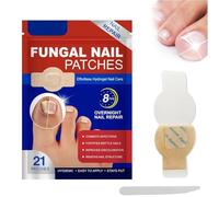 Luckinwish Toenail,Fungal Nail Patches, Nail Fungal Treatment Patches, Toe Nail Fungal Treatment, Fungal Nail Treatment, Nail Repair Patch, Helps Restore Nail Resilience (1 Box)