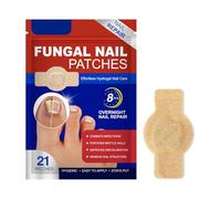 Luckinwish Toenail, Luckinwish Nail Fungus, Fungal Nail Patches For Toenails Extra Strong For Thickening And Brittle Nails (1Bag-21pcs)