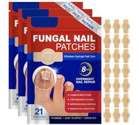 Luckinwish Toenail, Luckinwish Nail Fungus, Fungal Nail Patches, Nail Fungal Treatment Patches (3Bag)