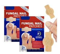 Luckinwish Toenail, Luckinwish Nail Fungus, Nail Repair Patches For Toenails Helps Restore Nails Resilience For A Smoother, Polished Look (2pcs)